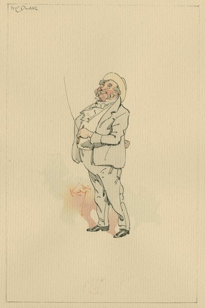Mr Dick, c.1920s by Joseph Clayton Clarke